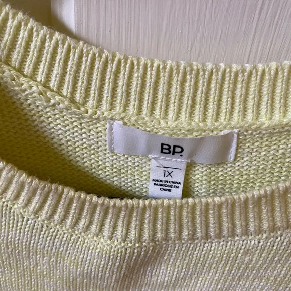 BP. pastel cotton sweater vest - Picture 2 of 4